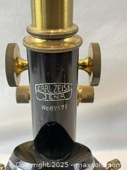 MaxSold Auction: Vintage Wallace Heaton Ltd., London Carl Zeiss JENA Microscope in Original Box - Oakville (Ontario, Canada) PARTNER MANAGED Estate Sale Online Auction - Lakeshore Road West (Shipping Available)                     