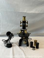 MaxSold Auction: Vintage Wallace Heaton Ltd., London Carl Zeiss JENA Microscope in Original Box - Oakville (Ontario, Canada) PARTNER MANAGED Estate Sale Online Auction - Lakeshore Road West (Shipping Available)                     