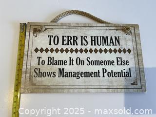 MaxSold Auction: Hanging Signs - Ottawa (Ontario, Canada) SELLER MANAGED Downsizing Online Auction - Landover Crescent