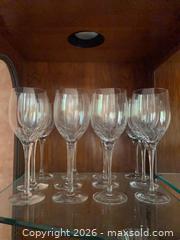 MaxSold Auction: 12 Crystal Wine Goblets - Toronto (Ontario, Canada) SELLER MANAGED Downsizing Online Auction - Grenview Boulevard South