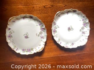 MaxSold Auction: 2 Limoges Plates - Toronto (Ontario, Canada) SELLER MANAGED Downsizing Online Auction - Grenview Boulevard South