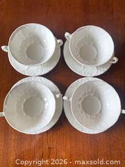MaxSold Auction: 4 Coalport Country Ware Soup Dishes and Saucers - Toronto (Ontario, Canada) SELLER MANAGED Downsizing Online Auction - Grenview Boulevard South
