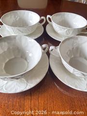 MaxSold Auction: 4 Coalport Country Ware Soup Dishes and Saucers - Toronto (Ontario, Canada) SELLER MANAGED Downsizing Online Auction - Grenview Boulevard South