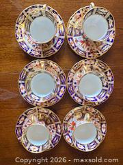 MaxSold Auction: 6 Royal Crown Derby Imari Small Teacups - Toronto (Ontario, Canada) SELLER MANAGED Downsizing Online Auction - Grenview Boulevard South