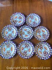 MaxSold Auction: 8 Royal Crown Derby Imari Salad Plates  - Toronto (Ontario, Canada) SELLER MANAGED Downsizing Online Auction - Grenview Boulevard South