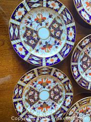 MaxSold Auction: 8 Small Royal Crown Derby Imari Plates  - Toronto (Ontario, Canada) SELLER MANAGED Downsizing Online Auction - Grenview Boulevard South