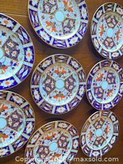 MaxSold Auction: 8 Small Royal Crown Derby Imari Plates  - Toronto (Ontario, Canada) SELLER MANAGED Downsizing Online Auction - Grenview Boulevard South