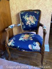 MaxSold Auction: Antique French Chair #1 of 2 - Toronto (Ontario, Canada) SELLER MANAGED Downsizing Online Auction - Grenview Boulevard South