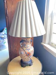 MaxSold Auction: Antique Oriental Chinoiserie Table Lamp - Toronto (Ontario, Canada) SELLER MANAGED Downsizing Online Auction - Grenview Boulevard South
