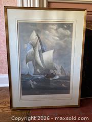 MaxSold Auction: Framed Print of Yacht - Toronto (Ontario, Canada) SELLER MANAGED Downsizing Online Auction - Grenview Boulevard South