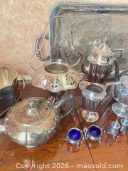 MaxSold Auction: Large Lot of Assorted Silver Plated Servingware Items - Toronto (Ontario, Canada) SELLER MANAGED Downsizing Online Auction - Grenview Boulevard South