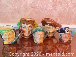 MaxSold Auction: Lot of Royal Doulton Toby Jugs - Toronto (Ontario, Canada) SELLER MANAGED Downsizing Online Auction - Grenview Boulevard South