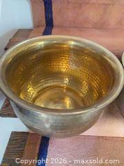 MaxSold Auction: Pair of Brass Planters - Toronto (Ontario, Canada) SELLER MANAGED Downsizing Online Auction - Grenview Boulevard South