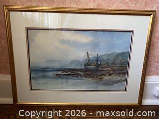 MaxSold Auction: Trio of Seaside Watercolours - Toronto (Ontario, Canada) SELLER MANAGED Downsizing Online Auction - Grenview Boulevard South