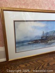 MaxSold Auction: Trio of Seaside Watercolours - Toronto (Ontario, Canada) SELLER MANAGED Downsizing Online Auction - Grenview Boulevard South