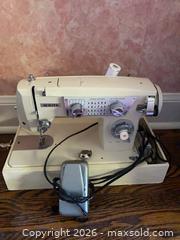 MaxSold Auction: Vintage White Brand Sewing Machine  - Toronto (Ontario, Canada) SELLER MANAGED Downsizing Online Auction - Grenview Boulevard South