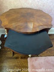 MaxSold Auction: Wooden Antique Side table  - Toronto (Ontario, Canada) SELLER MANAGED Downsizing Online Auction - Grenview Boulevard South