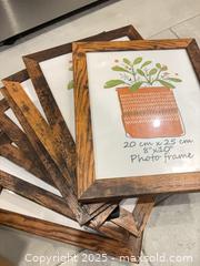 MaxSold Auction: 8x10 wooden photo frames  - New Tecumseth (Ontario, Canada) SELLER MANAGED Downsizing Online Auction - Maple Avenue West