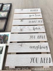 MaxSold Auction: Collage frame and decorations a lot - Cocoa (Florida, USA) SELLER MANAGED Estate Sale Online Auction - Broadcast Court