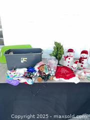 MaxSold Auction: Huge Christmas decoration lot - Cocoa (Florida, USA) SELLER MANAGED Estate Sale Online Auction - Broadcast Court