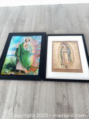 MaxSold Auction: Religious framed picture lot - Cocoa (Florida, USA) SELLER MANAGED Estate Sale Online Auction - Broadcast Court