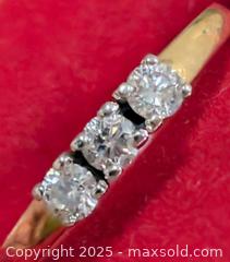 MaxSold Auction: 14K(2.27g) Diamond(0.20ct)Ring,size7 - Toronto (Ontario, Canada) PARTNER MANAGED Downsizing Online Auction - Queen Street East