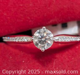 MaxSold Auction: Certified 14K(1.76g)Lab Diamond(0.48ct) - Toronto (Ontario, Canada) PARTNER MANAGED Downsizing Online Auction - Queen Street East