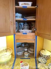 MaxSold Auction: Glassware: Porcelain Serving Dishes & Containers Floral The Botanic Garden Portmeirion  - Saratoga (California, USA) SELLER MANAGED Estate Sale Online Auction - Michaels Drive