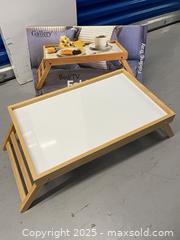 MaxSold Auction: Folding Tray for Breakfast in Bed - Markham (Ontario, Canada) SELLER MANAGED Downsizing Online Auction - Alden Road (STORAGE)