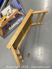 MaxSold Auction: Folding Tray for Breakfast in Bed - Markham (Ontario, Canada) SELLER MANAGED Downsizing Online Auction - Alden Road (STORAGE)