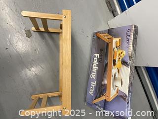 MaxSold Auction: Folding Tray for Breakfast in Bed - Markham (Ontario, Canada) SELLER MANAGED Downsizing Online Auction - Alden Road (STORAGE)