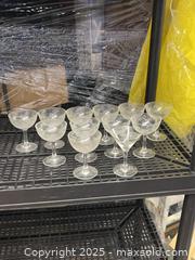 MaxSold Auction: Lot of Glassware - Markham (Ontario, Canada) SELLER MANAGED Downsizing Online Auction - Alden Road (STORAGE)