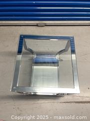 MaxSold Auction: Mirrored Glass Side Table - Markham (Ontario, Canada) SELLER MANAGED Downsizing Online Auction - Alden Road (STORAGE)