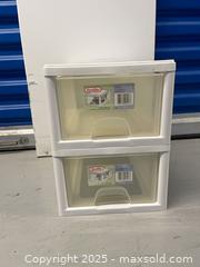 MaxSold Auction: Two Plastic Sterilite Shoe Drawers - Markham (Ontario, Canada) SELLER MANAGED Downsizing Online Auction - Alden Road (STORAGE)