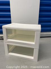 MaxSold Auction: Two Plastic Sterilite Shoe Drawers - Markham (Ontario, Canada) SELLER MANAGED Downsizing Online Auction - Alden Road (STORAGE)