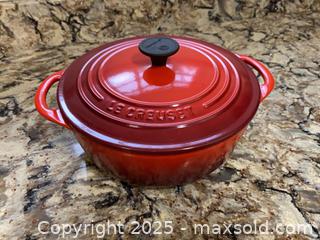 MaxSold Auction: Le Creuset red dish - Silver Spring (Maryland, USA) SELLER MANAGED Moving Online Auction - Wayne Avenue