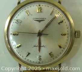 MaxSold Auction: Jewelry: Vintage Longines Automatic Watch - Toronto (Ontario, Canada) SELLER MANAGED Downsizing Online Auction - Lappin Avenue