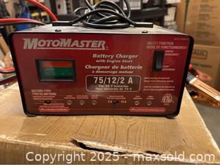 MaxSold Auction: MotoMaster 75/12/2 A 12V Automatic Battery Charger/Maintainer - Surrey (British Columbia, Canada) SELLER MANAGED Estate Sale Online Auction -  106 Avenue