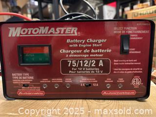 MaxSold Auction: MotoMaster 75/12/2 A 12V Automatic Battery Charger/Maintainer - Surrey (British Columbia, Canada) SELLER MANAGED Estate Sale Online Auction -  106 Avenue
