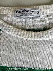 MaxSold Auction: Vintage 1990s Burberrys Men’s Sweater and T-Shirt Size M - Newmarket (Ontario, Canada) SELLER MANAGED Reseller Online Auction - Lundys Lane
