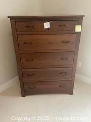MaxSold Auction: Solid Wood Walnut 6-Drawer Dresser - Lucan Biddulph (Ontario, Canada) PARTNER MANAGED Moving Online Auction - Watson Street
