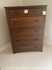 MaxSold Auction: Solid Wood Walnut 6-Drawer Dresser - Lucan Biddulph (Ontario, Canada) PARTNER MANAGED Moving Online Auction - Watson Street
