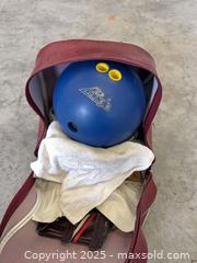 MaxSold Auction: AMF Bowling Ball with Single-Ball Carry Bag - Garden City (Georgia, USA) SELLER MANAGED Downsizing Online Auction -  Bryce Industrial Drive