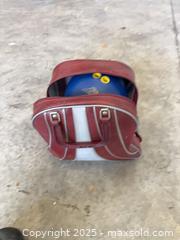 MaxSold Auction: AMF Bowling Ball with Single-Ball Carry Bag - Garden City (Georgia, USA) SELLER MANAGED Downsizing Online Auction -  Bryce Industrial Drive