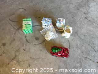 MaxSold Auction: Mixed Home Decor Lot: Ceramic Village Houses, Tin, Cables - Garden City (Georgia, USA) SELLER MANAGED Downsizing Online Auction -  Bryce Industrial Drive