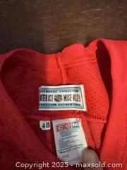 MaxSold Auction: Red Jersey with White Trim, Long Sleeve - Garden City (Georgia, USA) SELLER MANAGED Downsizing Online Auction -  Bryce Industrial Drive