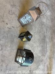 MaxSold Auction: Set of 3 Metal-and-Glass Lanterns and Wall Fixture Housing - Garden City (Georgia, USA) SELLER MANAGED Downsizing Online Auction -  Bryce Industrial Drive