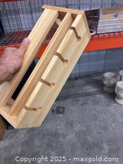 MaxSold Auction: Wall-Mounted Solid Pine Towel Bar / Quilt Hanger, 16–24 in - Garden City (Georgia, USA) SELLER MANAGED Downsizing Online Auction -  Bryce Industrial Drive