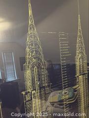 MaxSold Auction: Large Chrysler Building Print - Toronto (Ontario, Canada) SELLER MANAGED Downsizing Online Auction - Wright Avenue