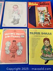 MaxSold Auction: Vintage Paper dolls Collection (New) uncut - Coquitlam (British Columbia, Canada) SELLER MANAGED Downsizing Online Auction - Delestre Avenue                 